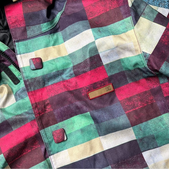 DC Women's Data Snowboard Jacket Multicolor Waterproof - Picture 3 of 7